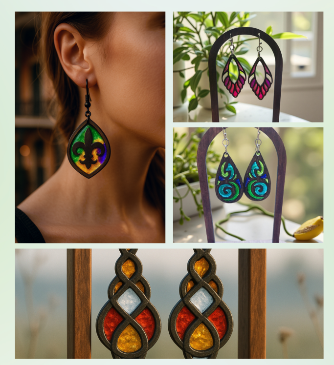 Jewelry - Decatur Line Earrings