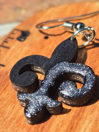 Petite Silver Fleur Earrings